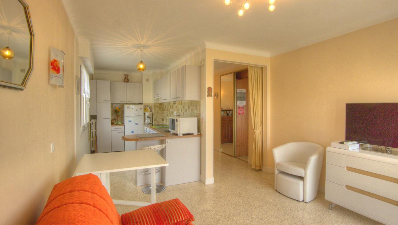 Studio 3 Etoiles Vue Mer 150M Plages Parking Clim Wifi Cannes Zewnętrze zdjęcie